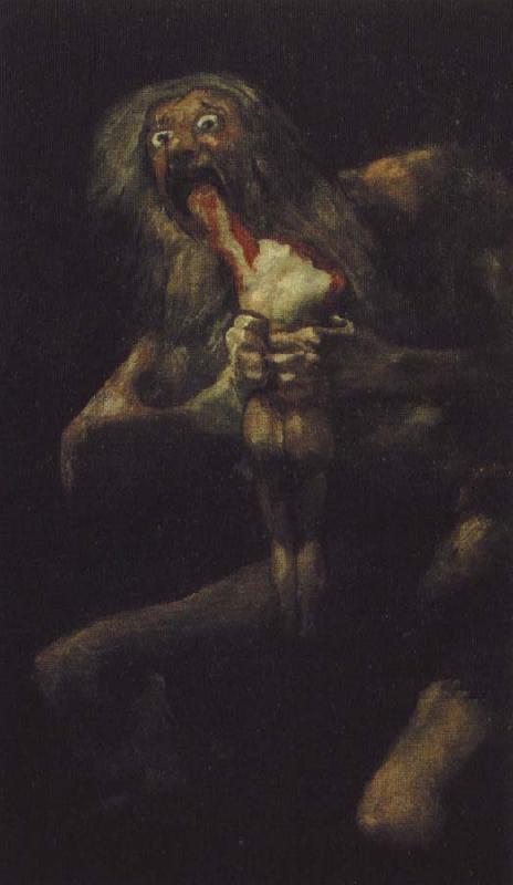 Francisco Goya saturnus slular sina barn oil painting image